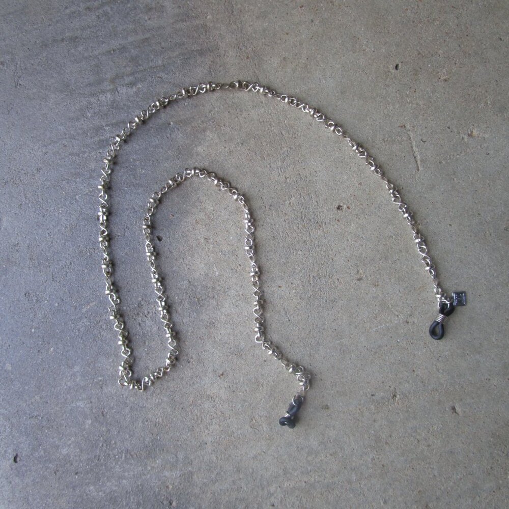 CMC by Corinne McCormack Byzantine Silver Tone Eyeglasses Holder Chain